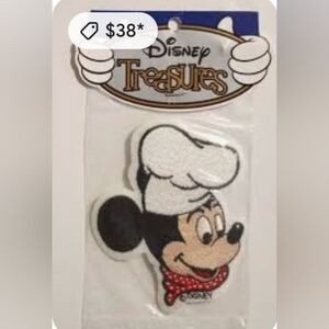 NIB Disney Treasures Mickey Mouse Chef Patch. Only Sold At Resorts. Adult/Child